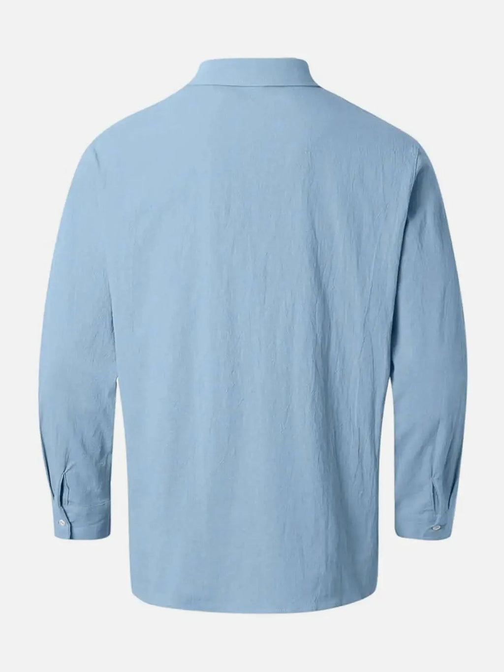 Herren Freizeit Button-Down Langarm Hemd