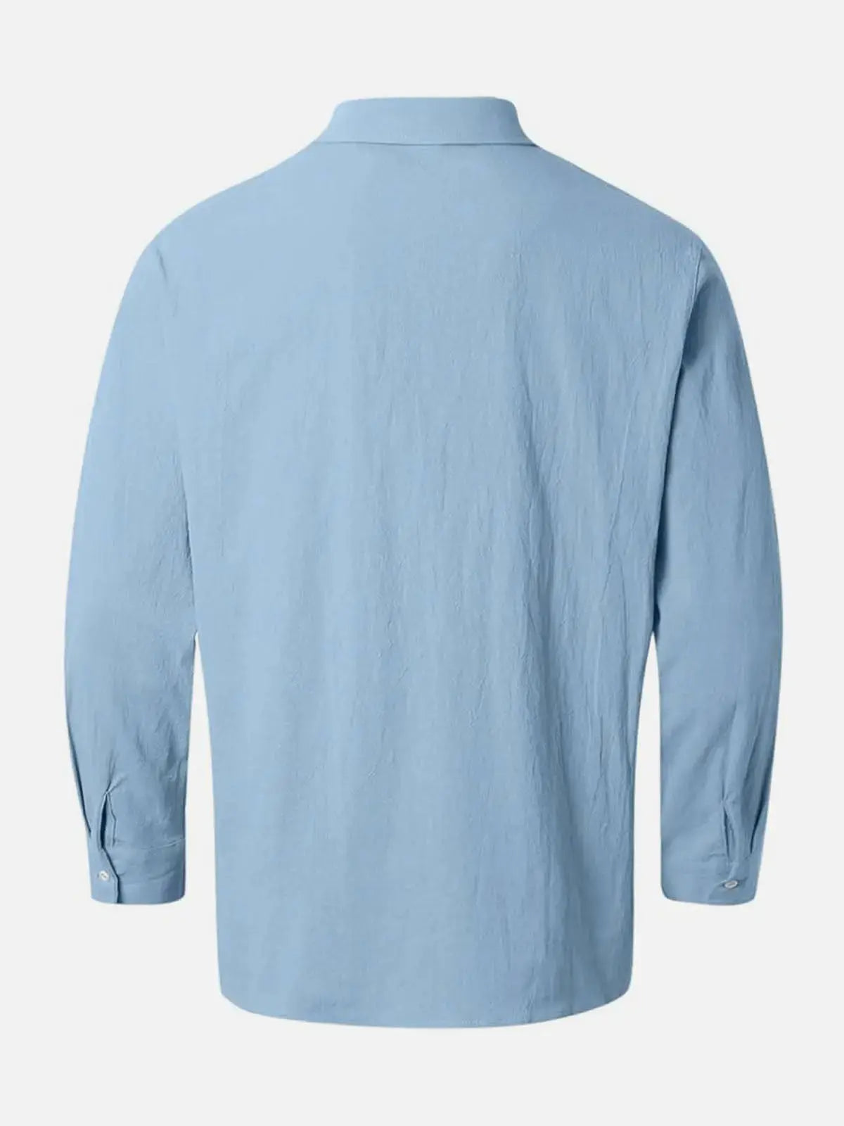 Herren Freizeit Button-Down Langarm Hemd