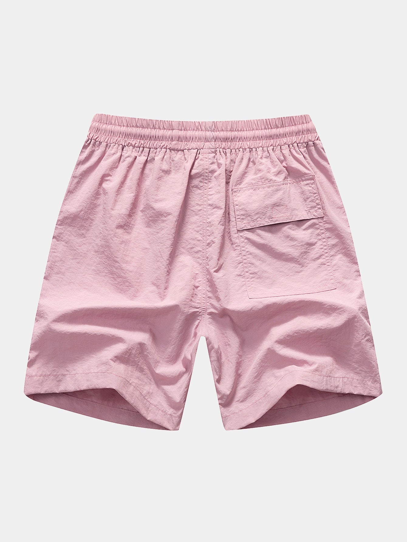 Leaf Farbe Block Print Button Up Shirt & Swim Short