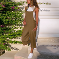 Sela - Lockere Damen-Latzhose aus Leinen