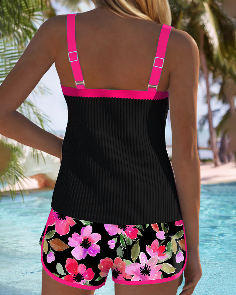 Elegantes Zweiteiliges Tankini-Set