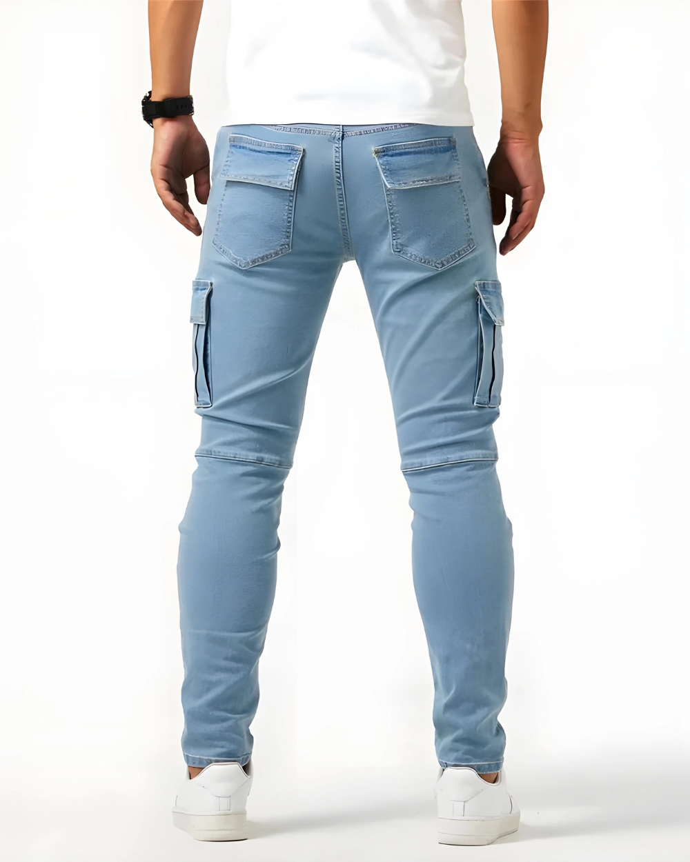 Ian – Maßgeschneiderte Stretch-Cargohose