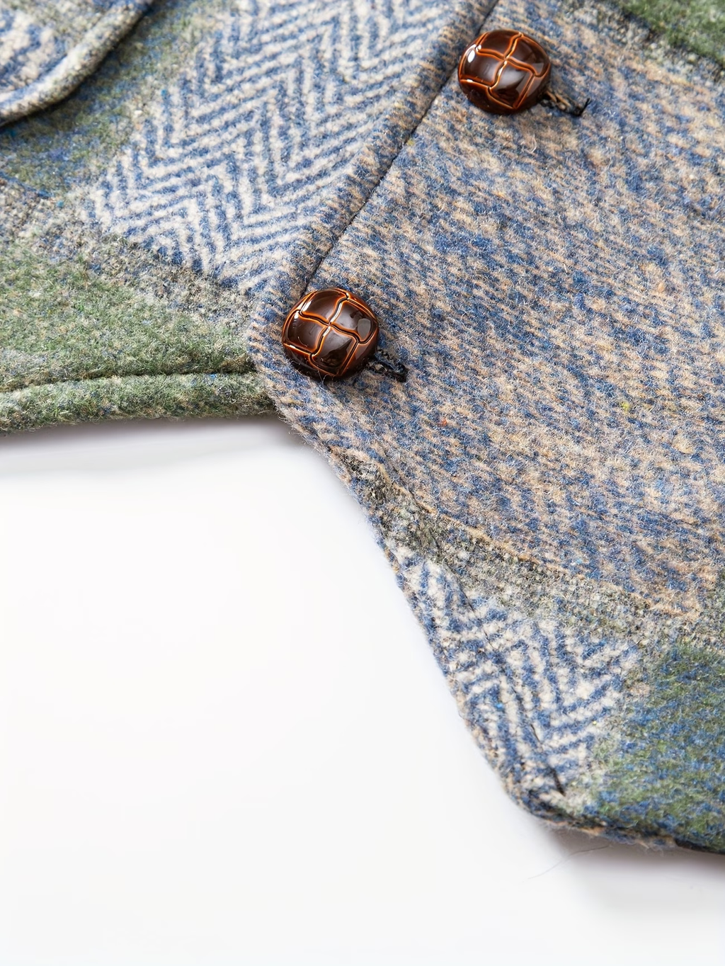 Klassisches Patchwork-Weste