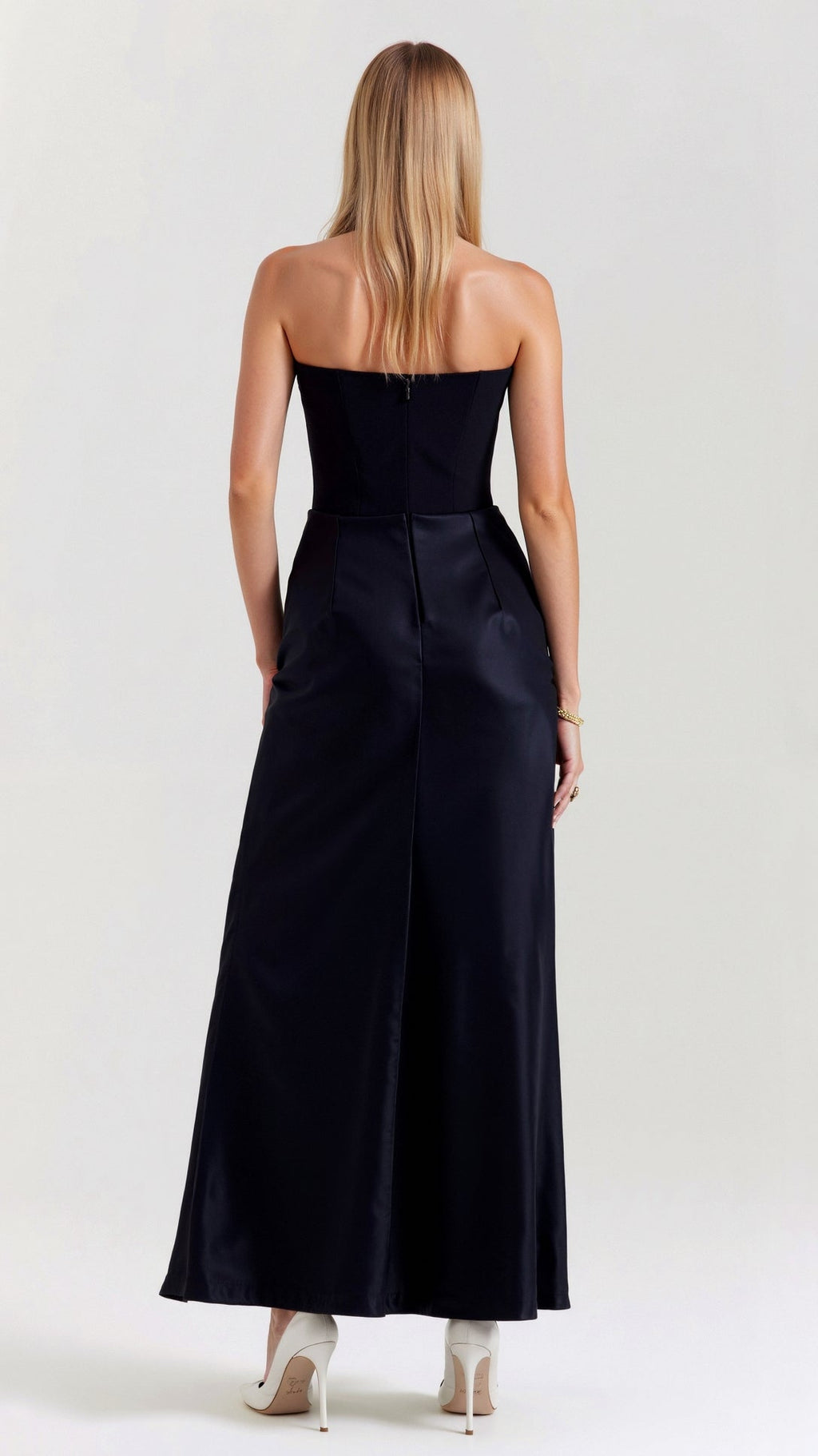 Damen Festliches Korsett Maxi Hochzeitsgastkleid