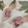 Jennifer - Stylische flache Damenschuhe mit Blumenmuster