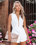 Abigail - Schicker, bequemer Damen-Jumpsuit mit V-Ausschnitt