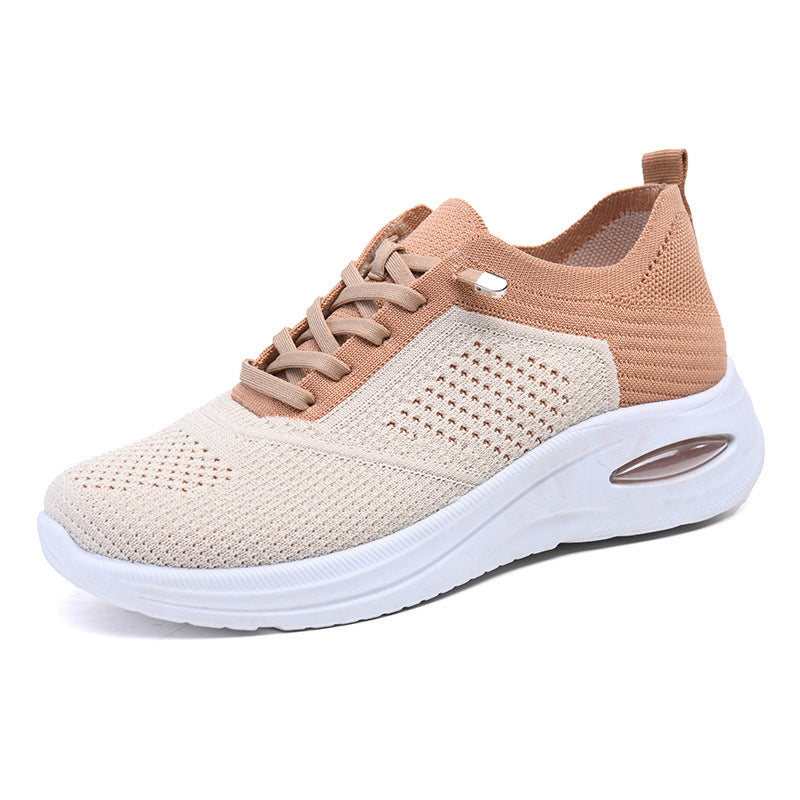 Aura | Damen Sneaker Luftkissen Sohle Mesh Schnürschuhe Komfort