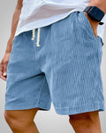 Herren Leichte Cord Sommer Bermuda Shorts