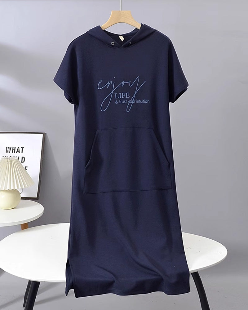Becky | Lässiges Hoodie-Kleid