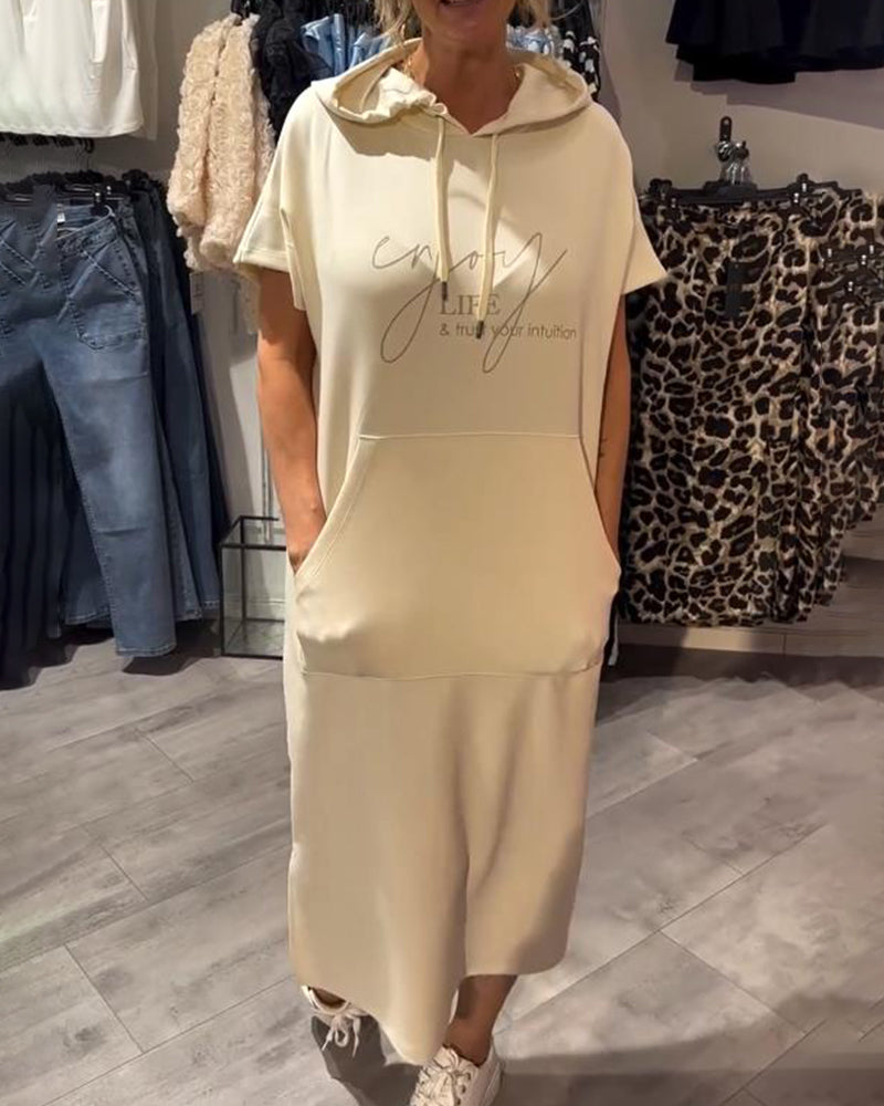 Becky | Lässiges Hoodie-Kleid