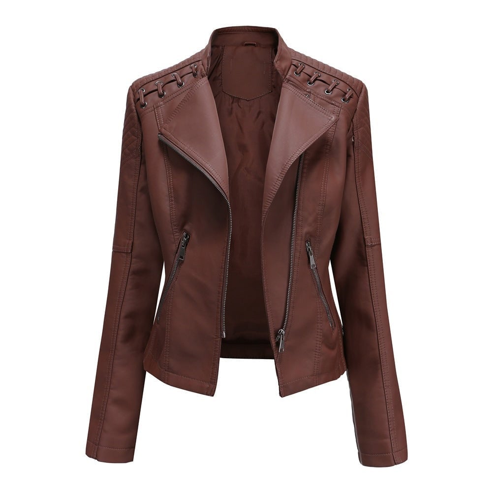 LARA / JACKE AUS GEWASCHENEM LAMMLEDER
