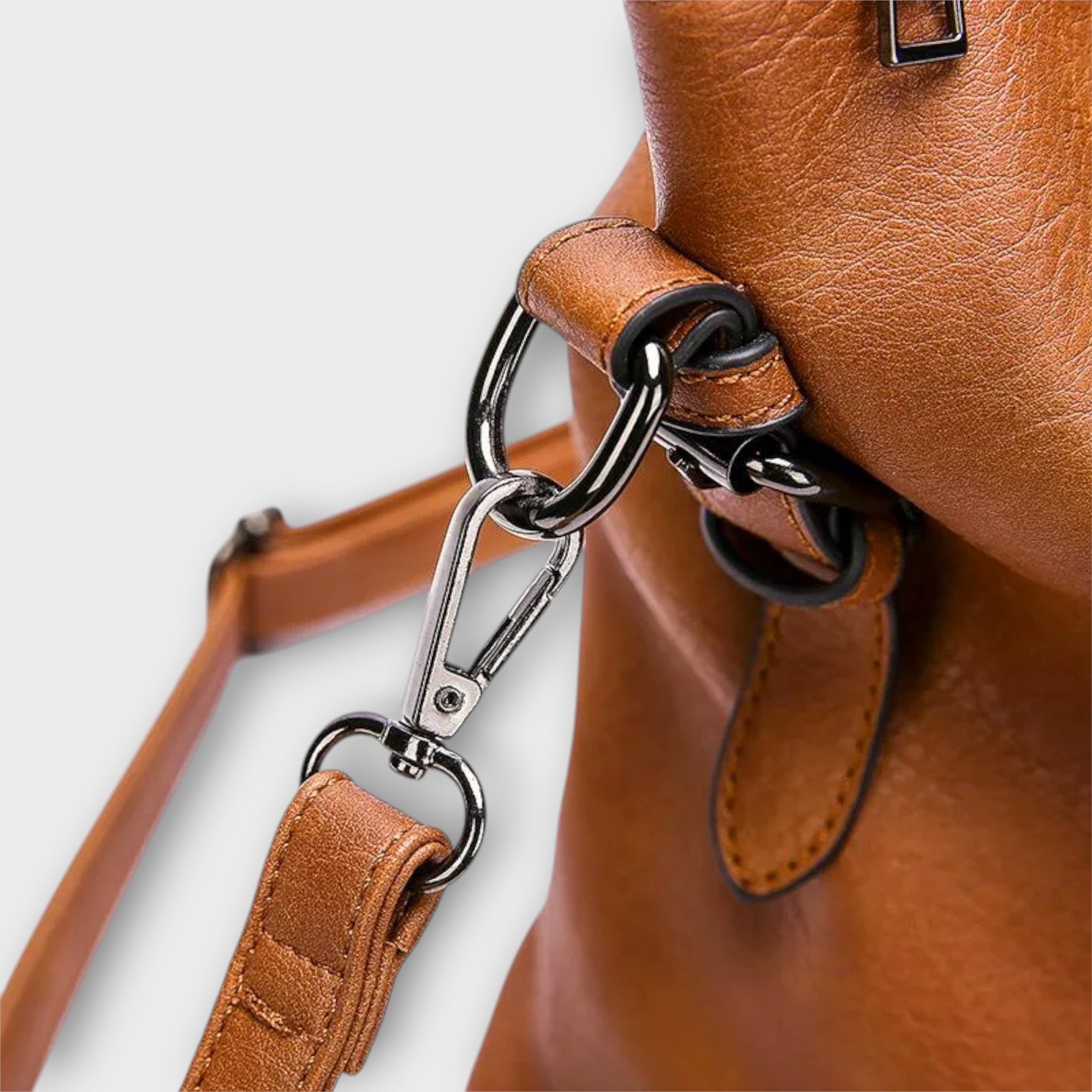Damen Strukturierte Henkeltasche im eleganten Alltagslook
