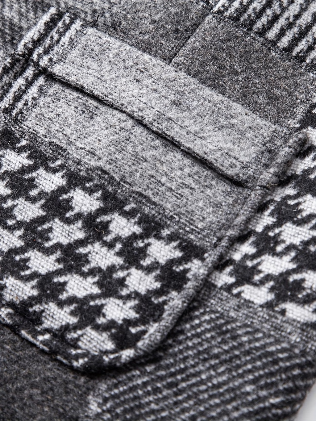 Klassisches Patchwork-Weste