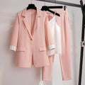 Paula - elegantes dreiteiliges Blazer-Set für Damen
