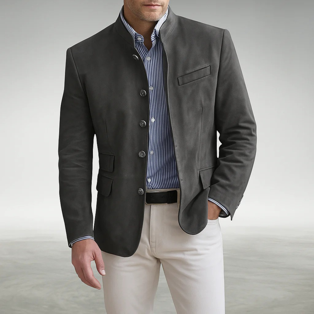 CANNES / ELEGANTE, STRUKTURIERTE HERRENJACKE