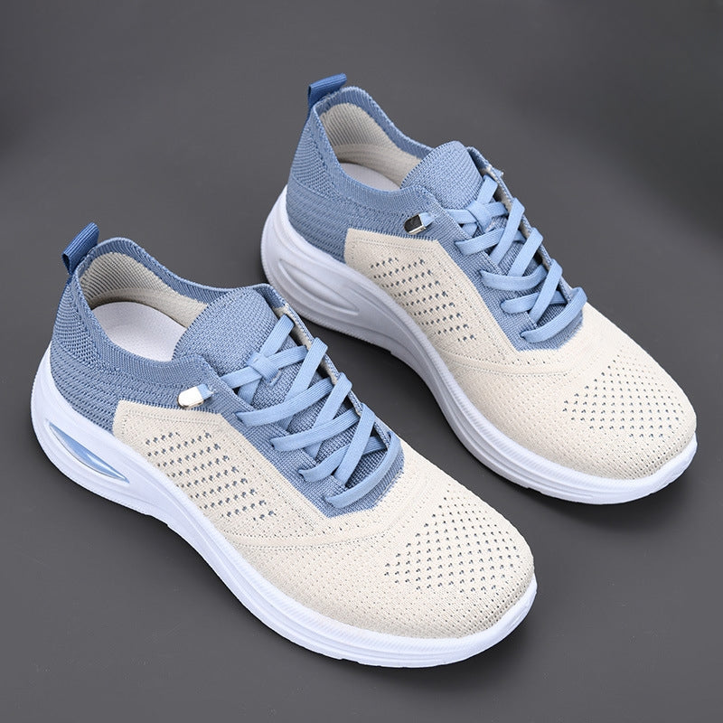 Aura | Damen Sneaker Luftkissen Sohle Mesh Schnürschuhe Komfort