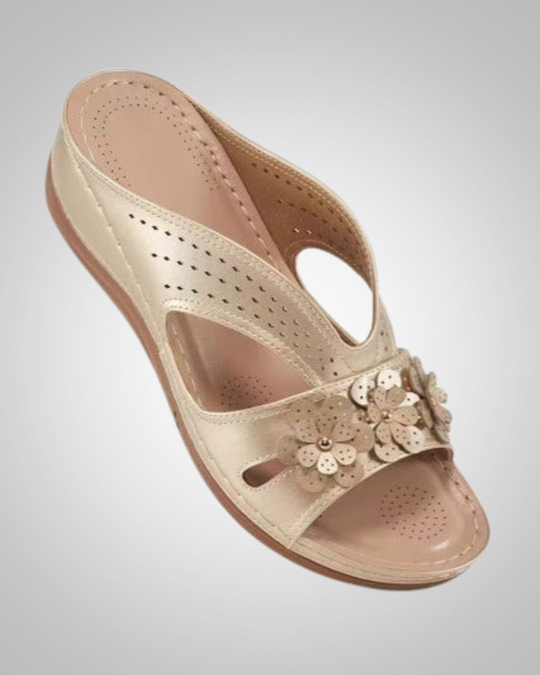 Damen Klassisch Orthopädische Pantolette Sandalen