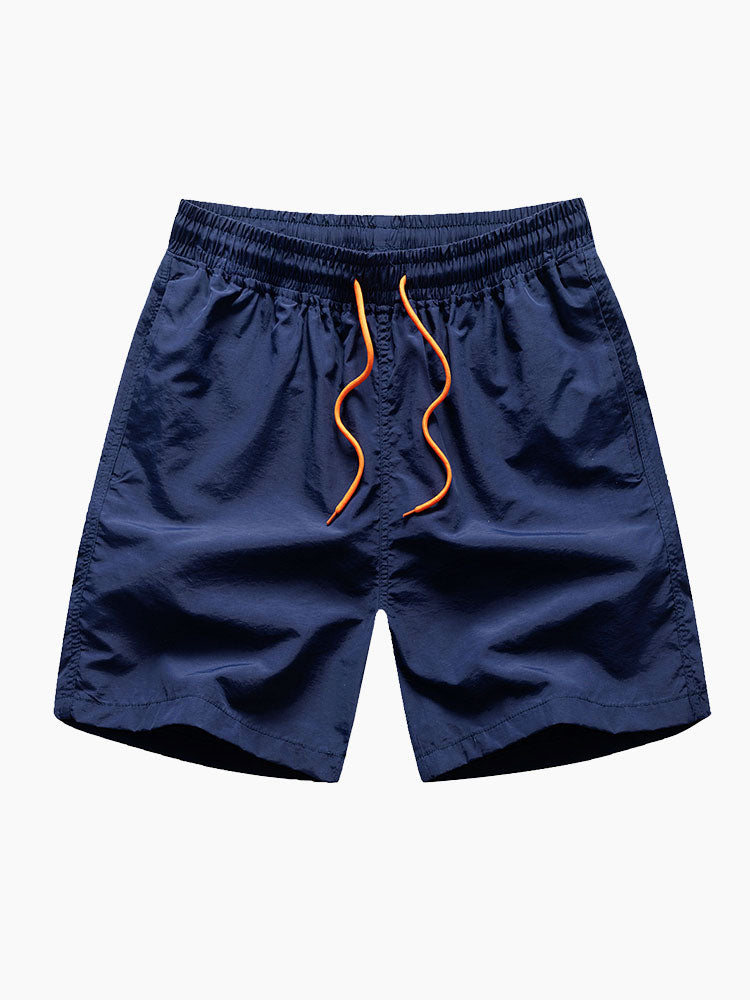 Hemd mit floralem Patchwork-Print und Shorts zum Schwimmen