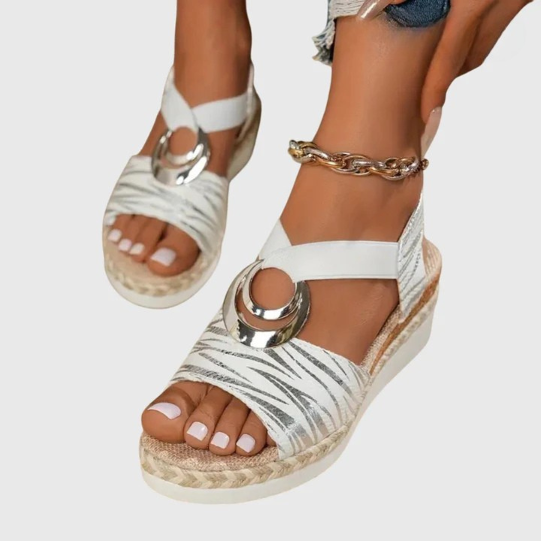 Hanna | Damen Orthopädische Schnallenriemen Sandalen