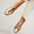VITTORIA | DAMEN MOKASSINS IN GOLD