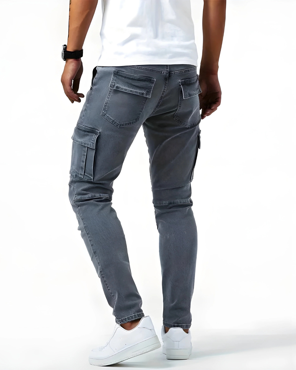 Ian – Maßgeschneiderte Stretch-Cargohose