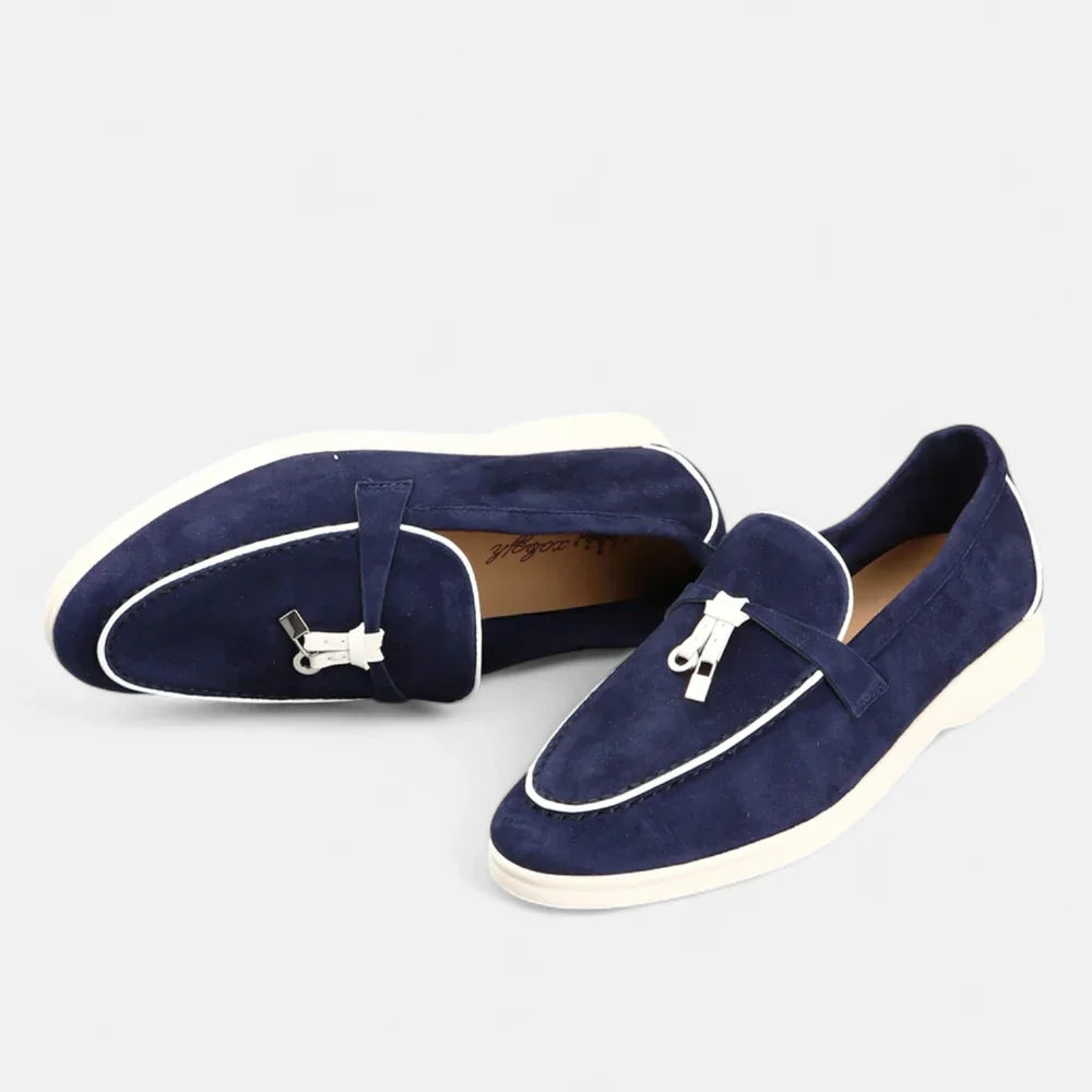 Herren Slip-On Sommer Loafers mit Quasten