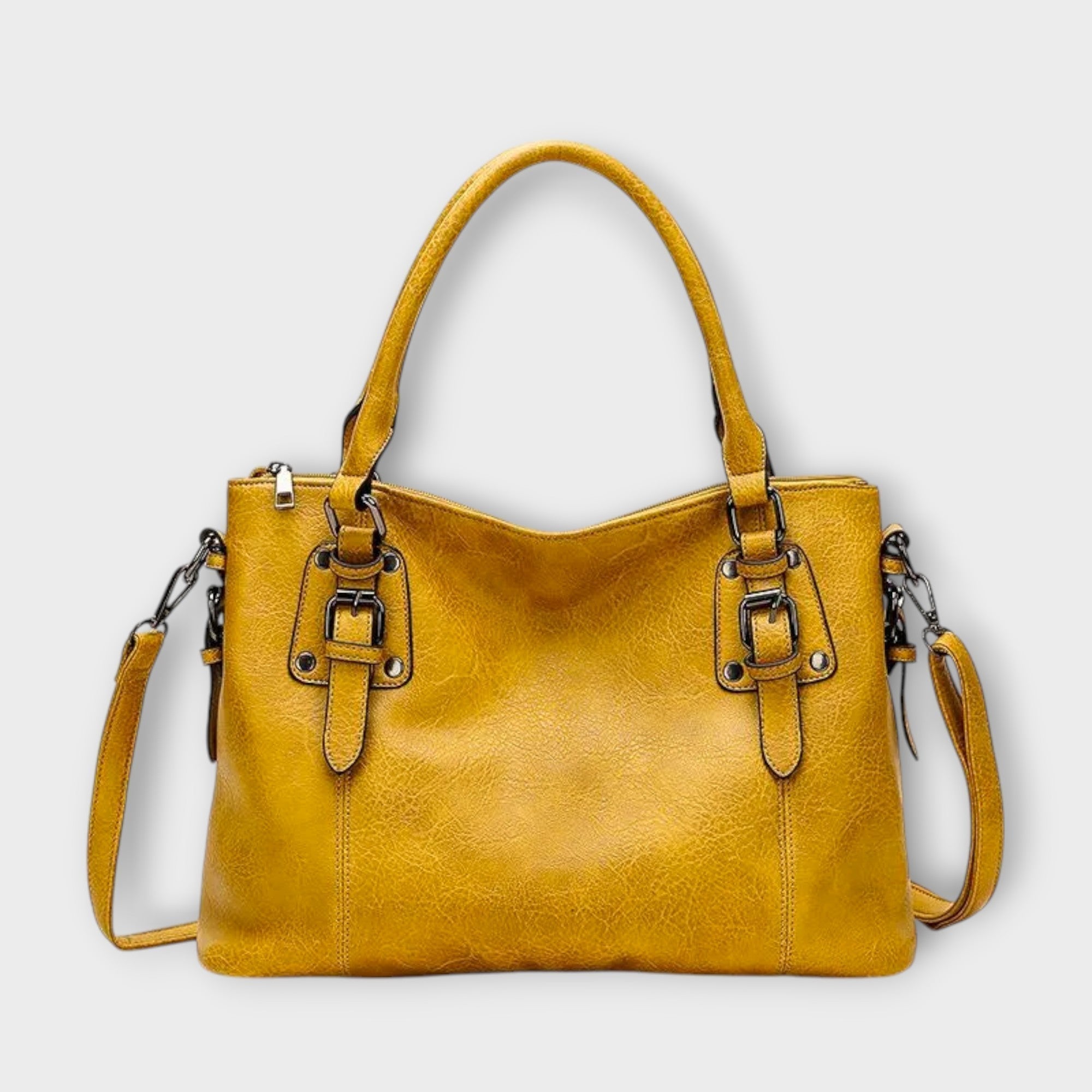 Damen Strukturierte Henkeltasche im eleganten Alltagslook
