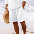 Herren Elastischer Bund Sommer Shorts