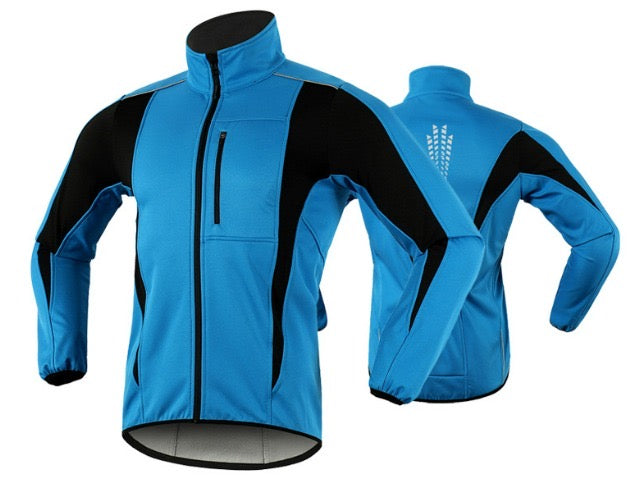 Wasserdichte und warme Fahrradjacke