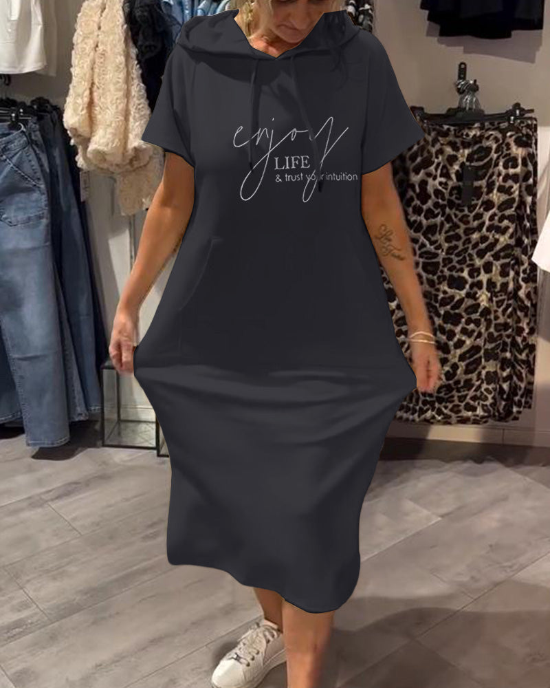 Becky | Lässiges Hoodie-Kleid