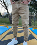 Andre - Modische Herren-Slim-Fit-Jeans mit Rissen