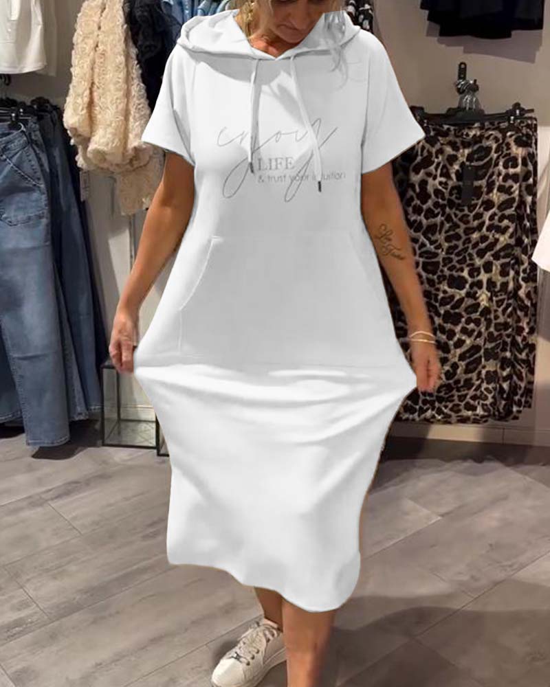 Becky | Lässiges Hoodie-Kleid