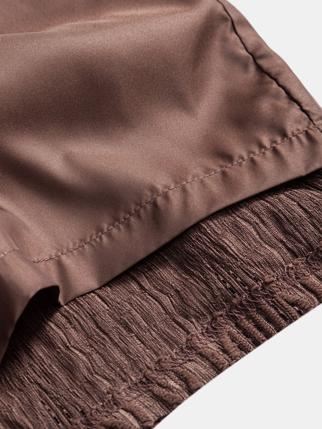 Geometrisches Jacquard-Kubanisches Hemd mit Ösen & strukturierte Shorts mit Futter