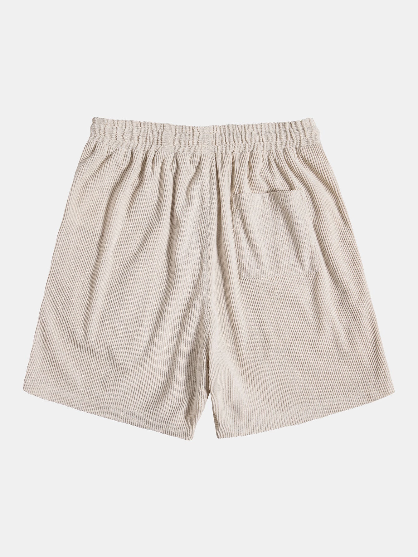 Kurzärmeliges Corduroy Hemd mit Knöpfen & Shorts