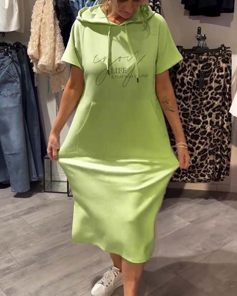 Becky | Lässiges Hoodie-Kleid