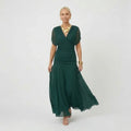 LouLou | Elegantes Maxikleid für festliche Anlässe mit V-Ausschnitt