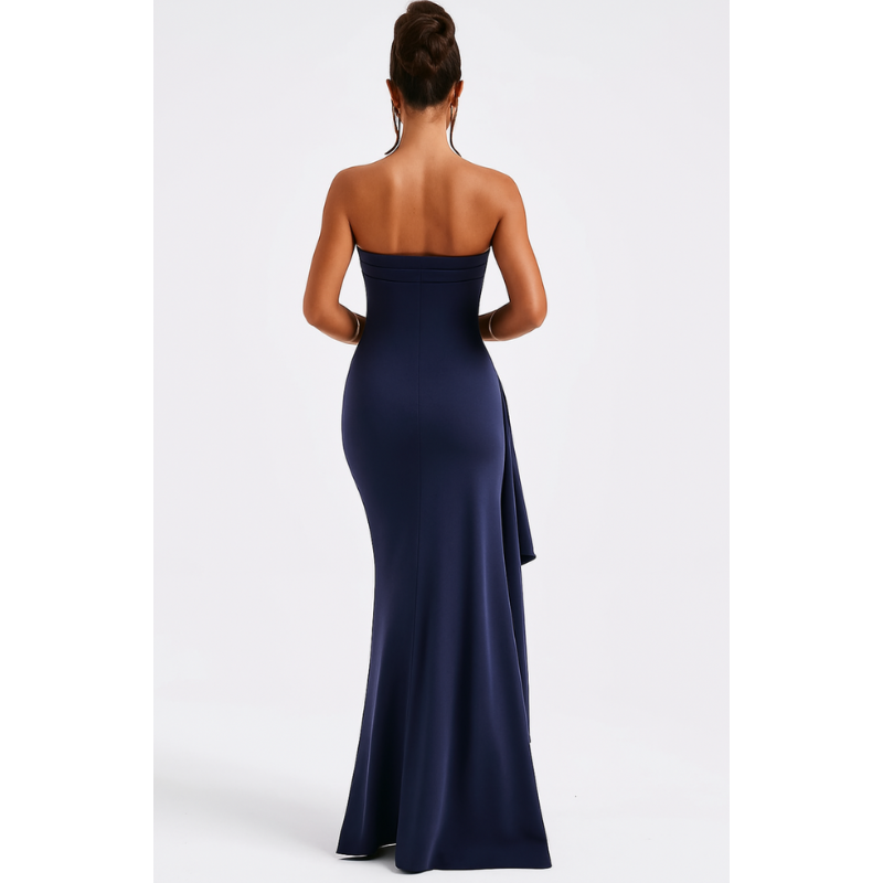 Abiballkleid Damen | Trägerloses Maxikleid