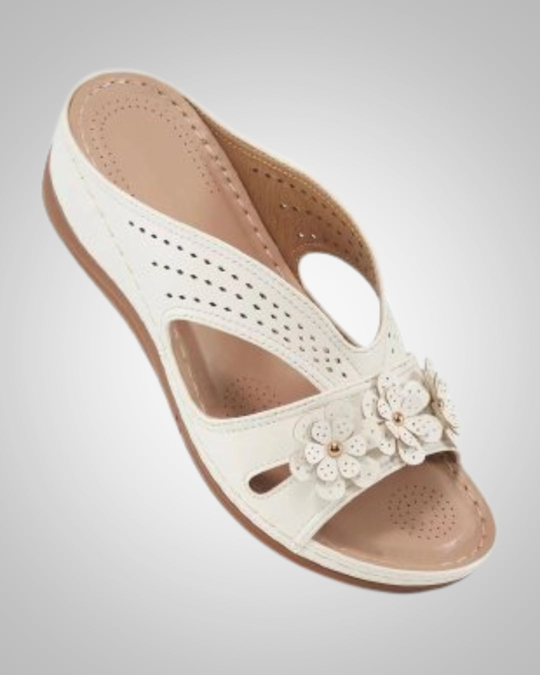 Damen Klassisch Orthopädische Pantolette Sandalen