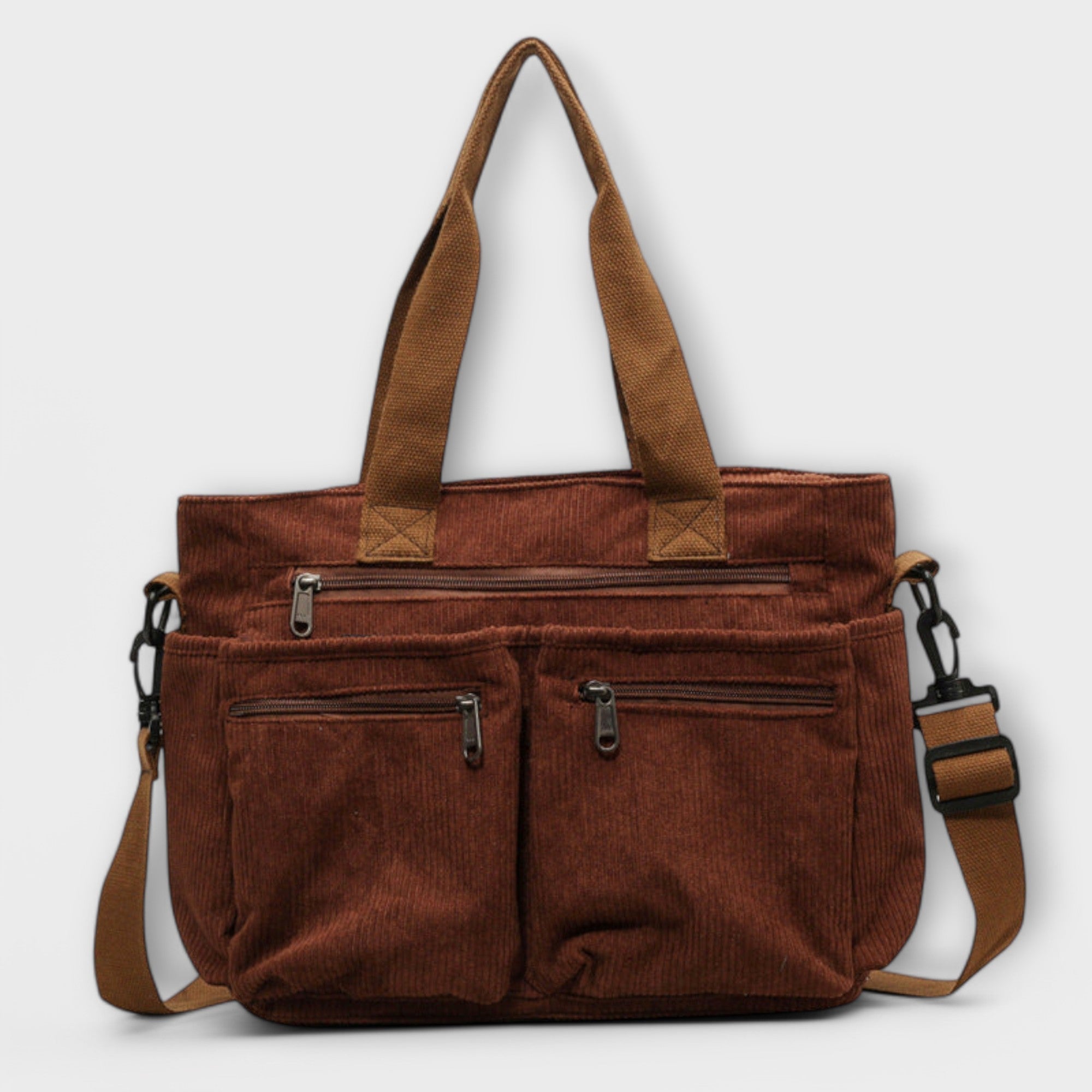 Damen Geräumige Tote-Tasche mit offenem Hauptfach und Innentasche