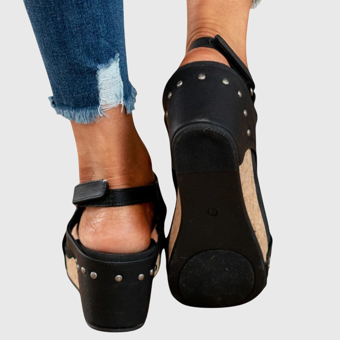 Damen Orthopädische Sommer Plateau Sandalen