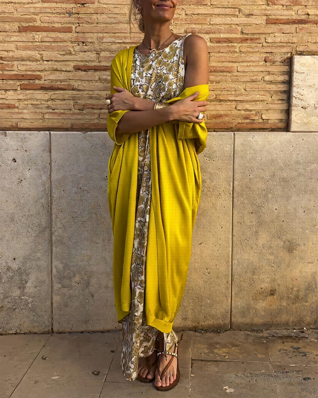 Sophia - Damen Maxikleid mit Design