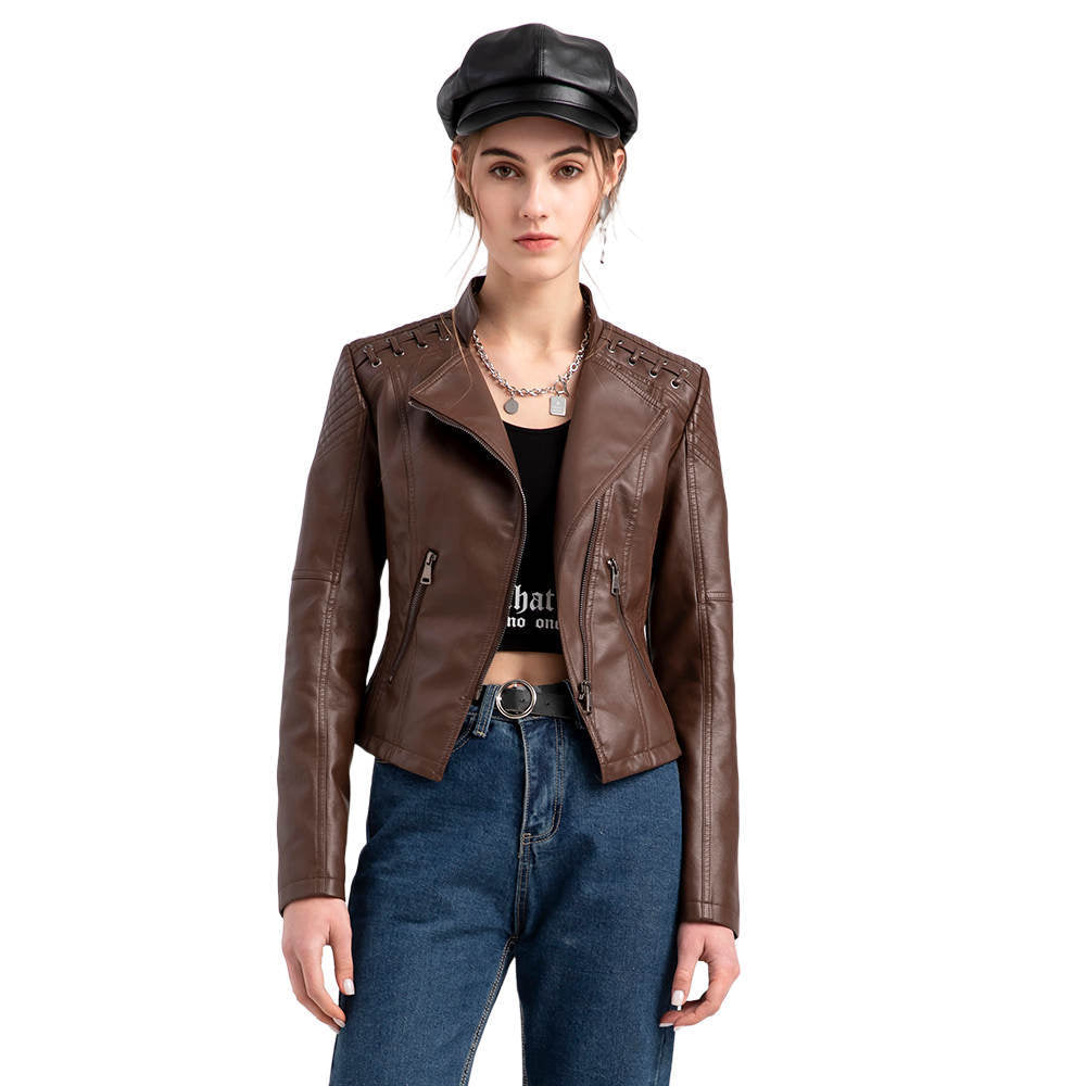 LARA / JACKE AUS GEWASCHENEM LAMMLEDER