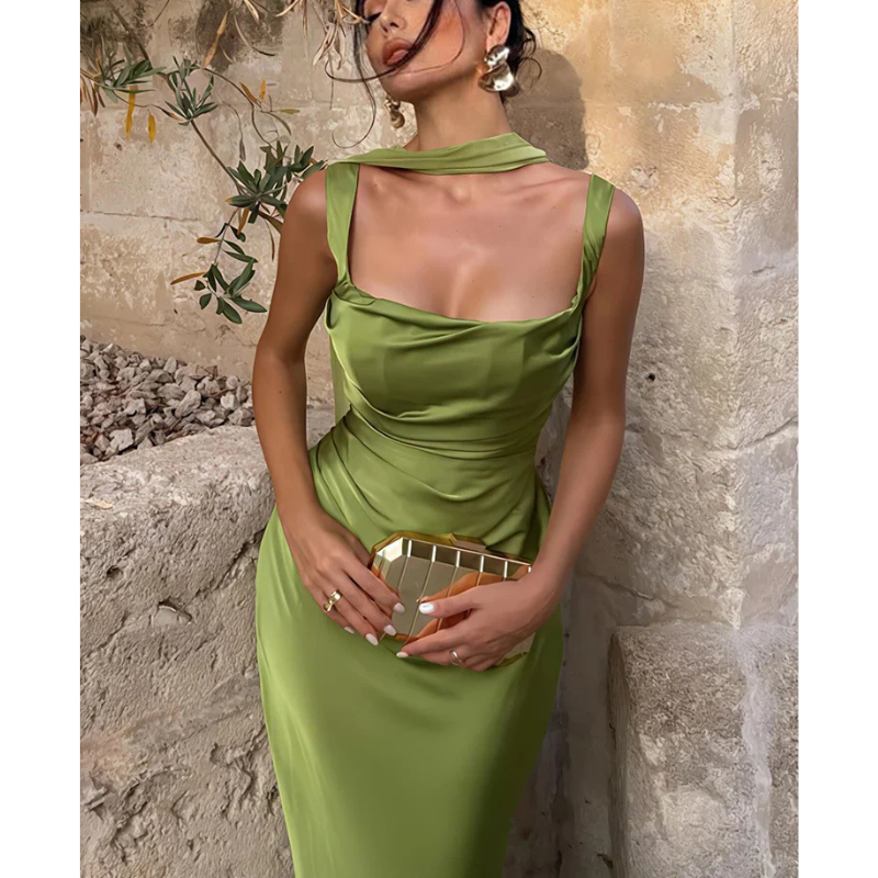 Kleid als Hochzeitsgast | Mit Bindung Am Rücken