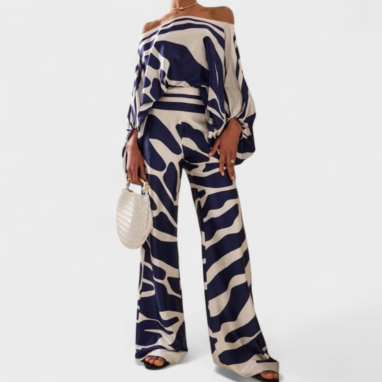 Damen Festlicher Sommer Midi Zweiteiler