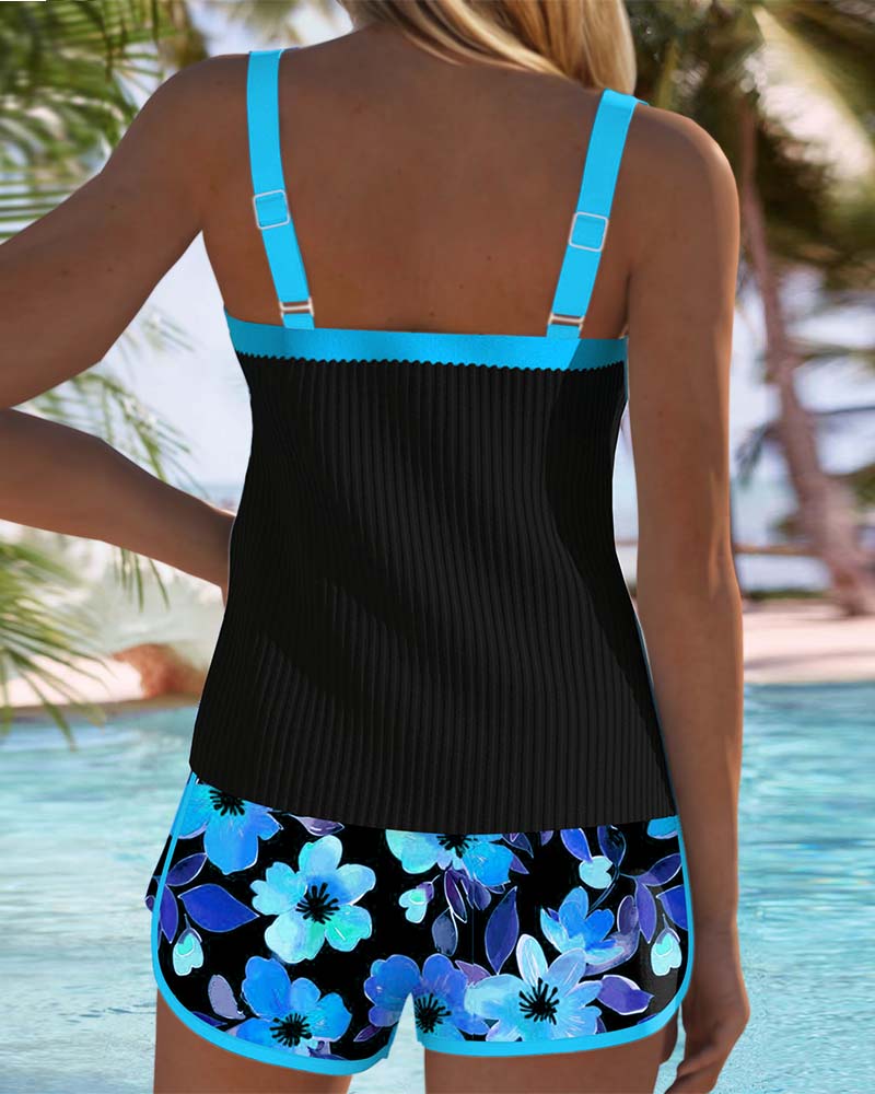 Elegantes Zweiteiliges Tankini-Set
