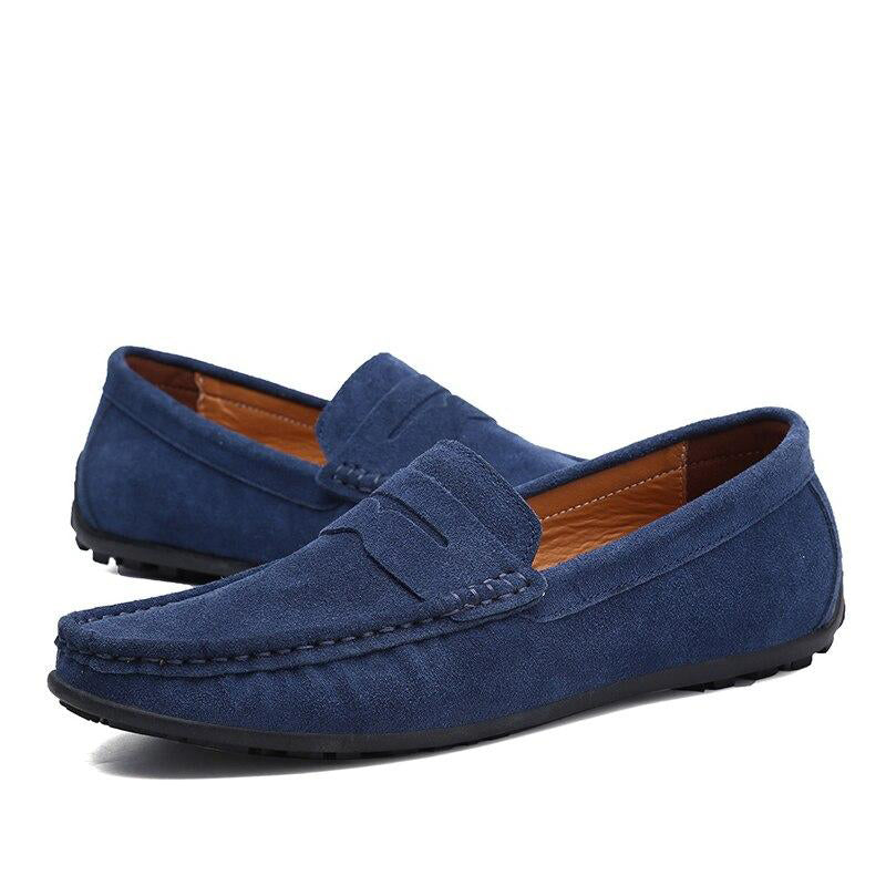 Herren Sommer Slip On Flache Loafer