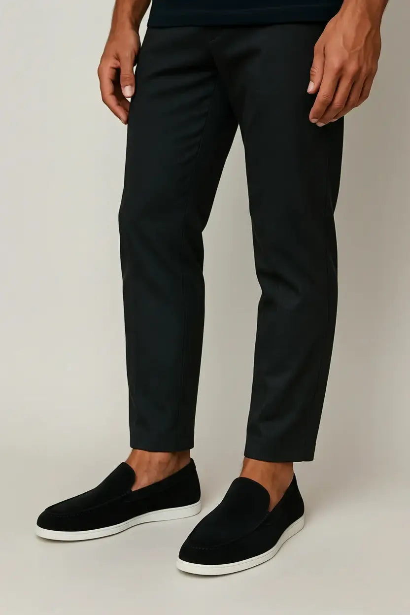 Robert - Elegante suède loafers