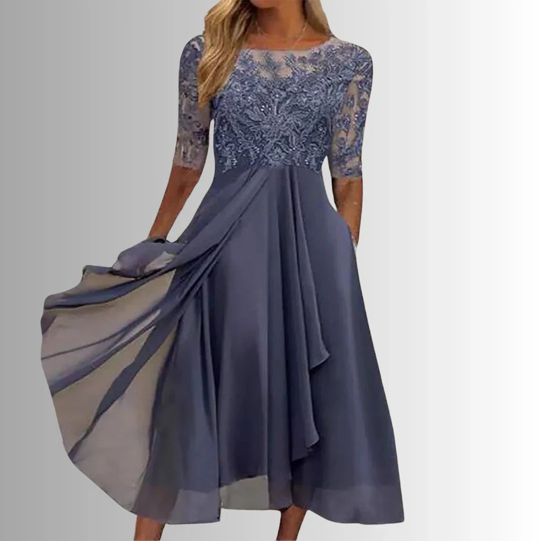 Rhonda - Stilvolles Damen-Spitzenkleid