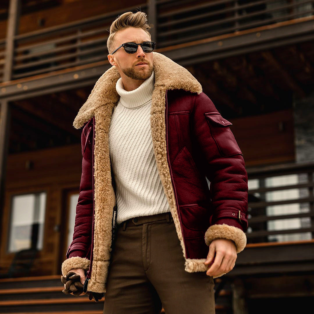 Drune - Herren Winter Jacke gefüttert