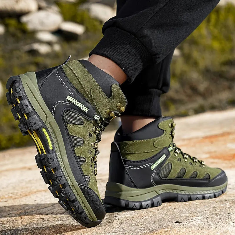 Herren Stilvolle High-Top Trekking Wanderschuhe